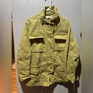 Free People Poplin Dolman Parka coat size XS